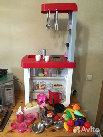 Игровая кухня Smoby Tefal и много аксессуаров