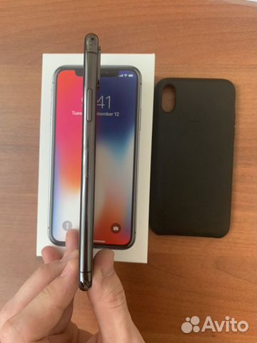Apple iPhone X 256 гб Серый космос Apple iPhone X 256 гб Серый космос