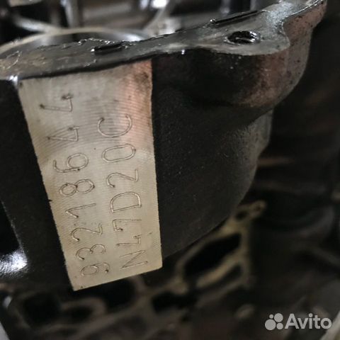 Блок цилиндров всборе N47D20C 2.0. Н47 2.0 диз Блок цилиндров всборе N47D20C 2.0. Н47 2.0 диз
