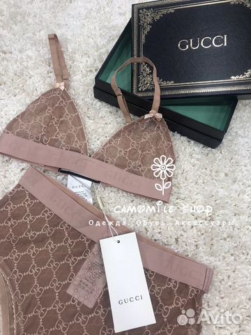 Комплект нижнего белья Gucci (S; M; L) Комплект нижнего белья Gucci (S; M; L)