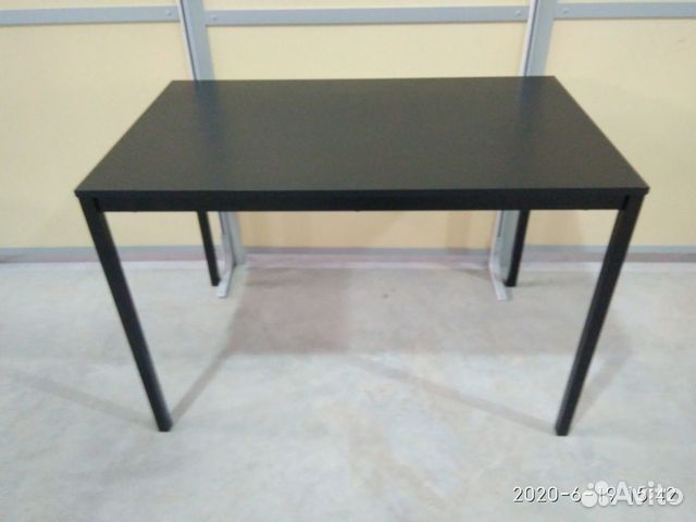Стол Икея обеденный черный Стол Икея обеденный черный