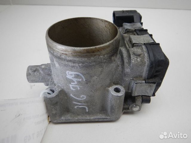 Заслонка дроссельная электрическая Skoda Fabia