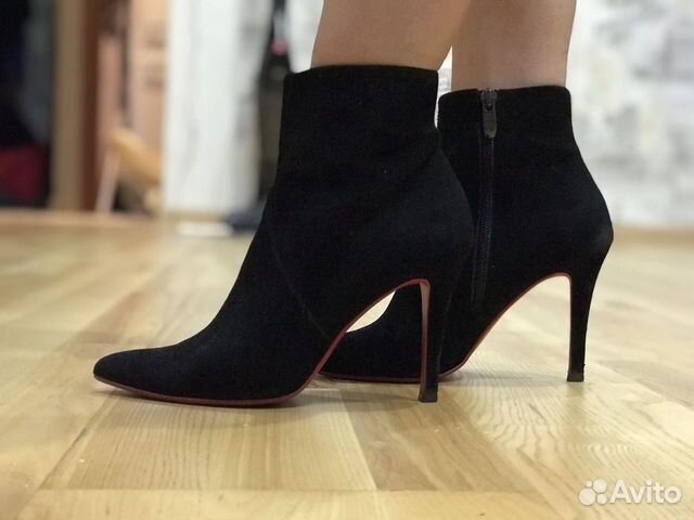 Замшевые осенний батильоны