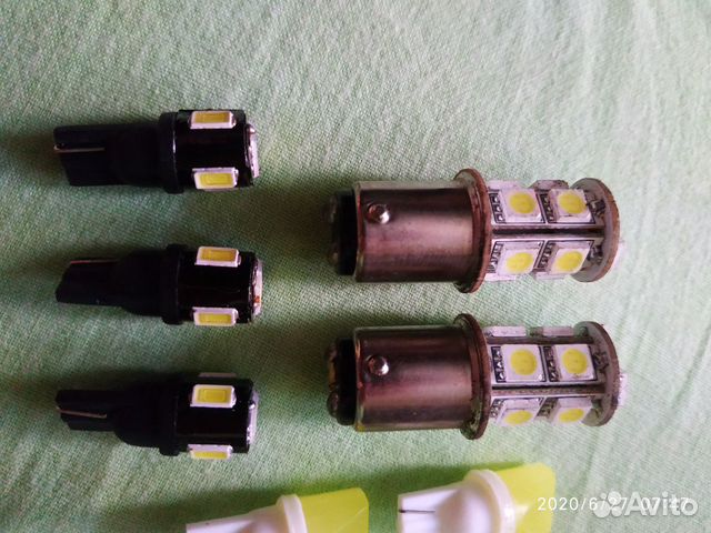 Диодные лампы разные