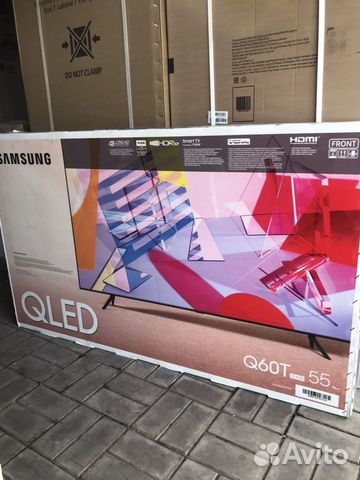 Новый qled UHD samsung QE55Q60TAU (140см) new2020