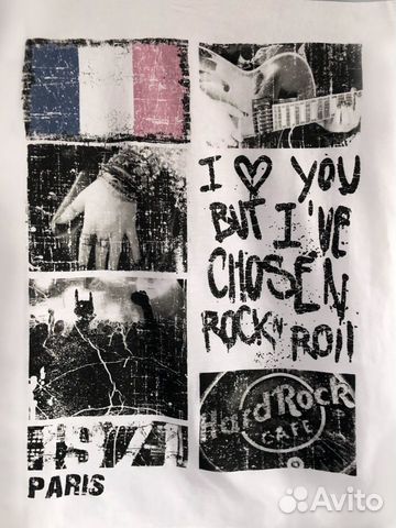Женская футболка Hard Rock Cafe Париж XS Женская футболка Hard Rock Cafe Париж XS