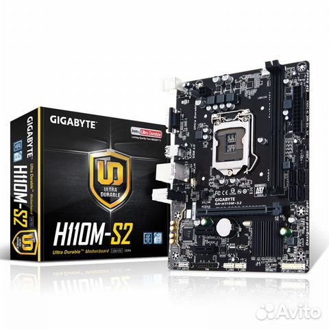 Intel Core i3 6100 + матплата Gigabyte GA-H110M-S2 Intel Core i3 6100 + матплата Gigabyte GA-H110M-S2