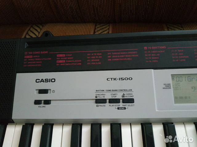 Синтезатор Casio CTK-1500