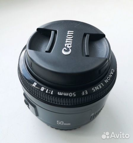 Объектив Canon EF 50mm 1.8 II Объектив Canon EF 50mm 1.8 II