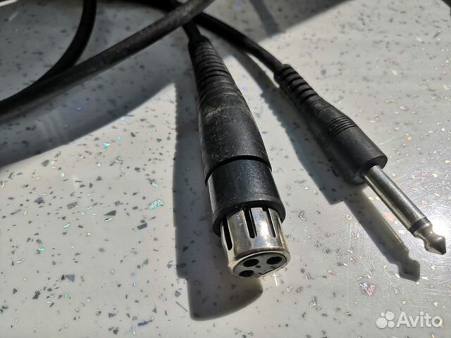 Провод джек на xlr мама 4м