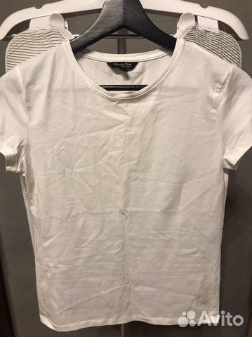 Базовая новая Футболка Massimo Dutti