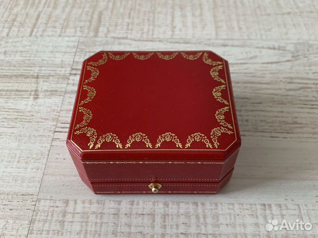 Коробка от серёжек Cartier 7*8см оригинал