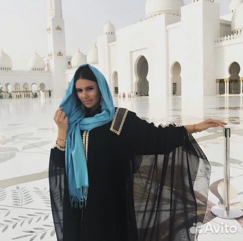 Абайя - мусульманское платье, куплено Дубае