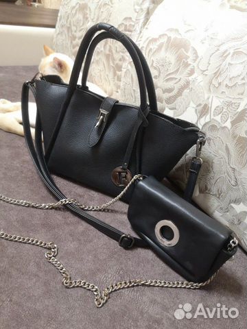 Сумка Furla и клатч Mango за Сумка Furla и клатч Mango за