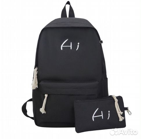 Чёрные рюкзаки из личного гардероба