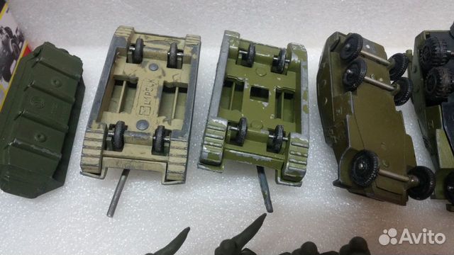 Тпз СССР военная техника бтр-152 танк солдатики