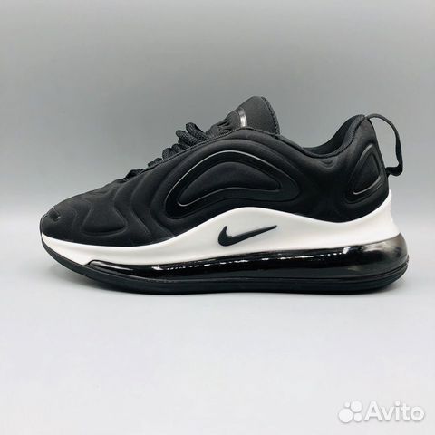 Кроссовки Nike Air Max 720 черные с белым Кроссовки Nike Air Max 720 черные с белым