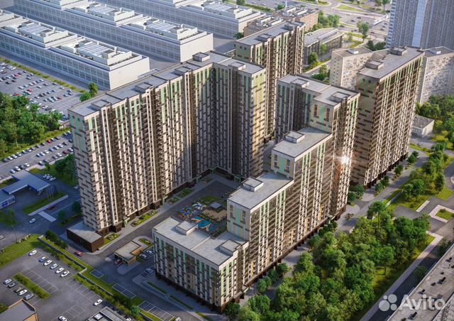 2-к квартира, 61.5 м², 16/22 эт. 2-к квартира, 61.5 м², 16/22 эт.