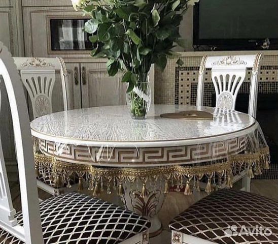 Скатерть Силиконовая с бахромой Скатерть Силиконовая с бахромой