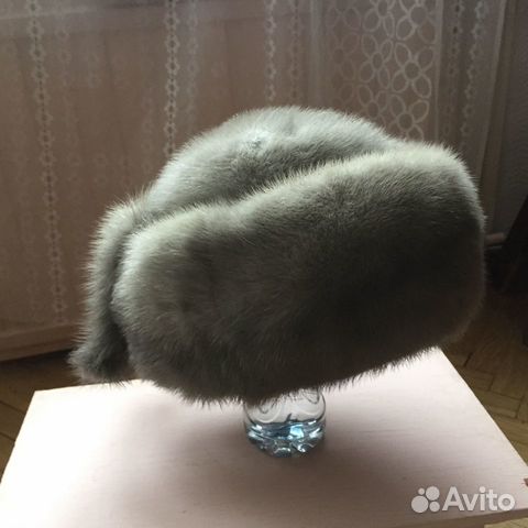 Шапка меховая женская(голубая норка) новая Шапка меховая женская(голубая норка) новая