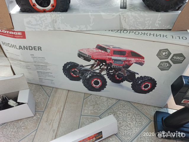 Машина радио highlander off-road Машина радио highlander off-road