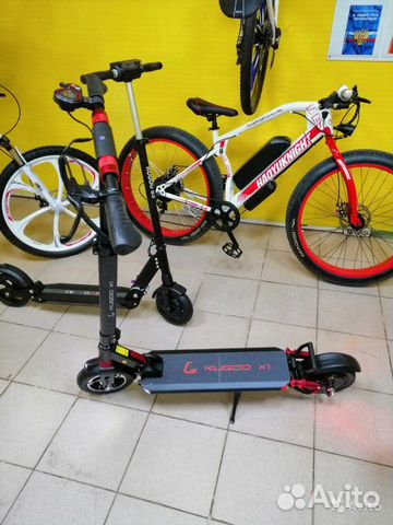 Электросамокат kugoo x1