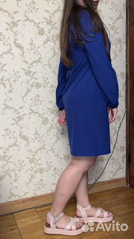 Платье синее zarina Платье синее zarina