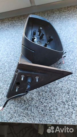 Корпус зеркала ниссан альмера G15, под востановлен