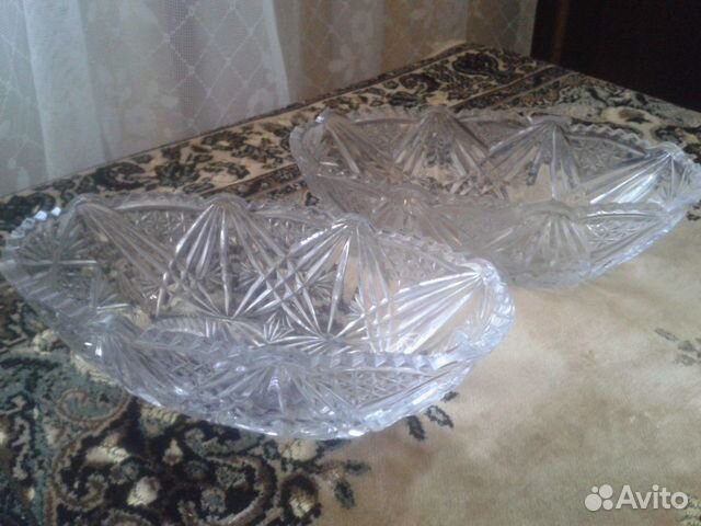 Салатница. Хрусталь