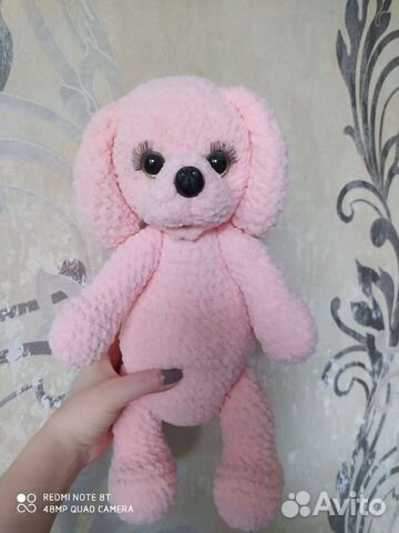 Вязаная собачка