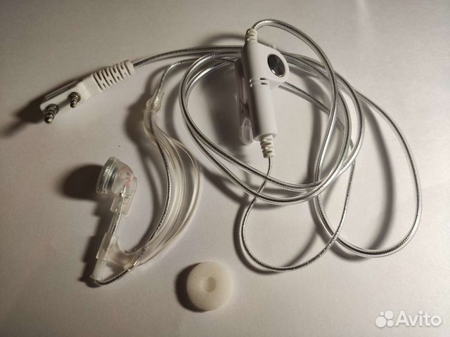 Гарнитура для рации baofeng EP-007 белая