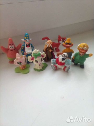 Киндер. Игрушки из разных серий