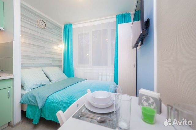 

Квартира-студия, 18 м², 1 кровать