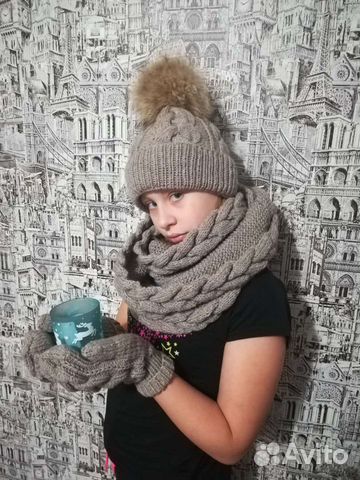 Шапки, береты, варежки, шарфы и снуды