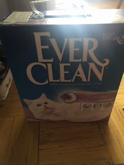 Наполнитель комкующийся, элитный, с лавандой. Новы