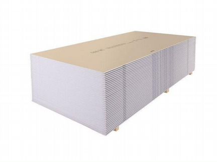 Гипсокартон (гкл) 2500х1200 Кнауф (Knauf)