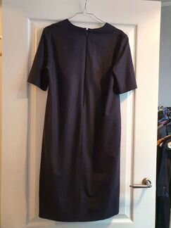 Платье Cos, 36, шерсть, синее