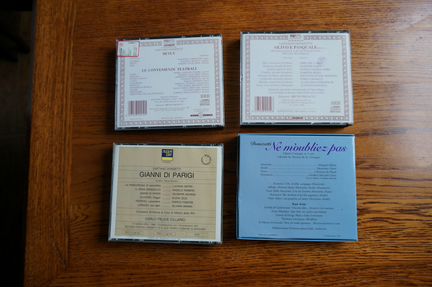 Коллекционные аудио CD редкие оперы Доницетти