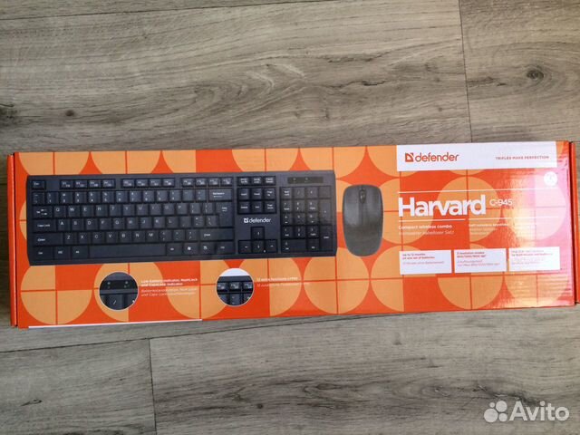 Беспроводной набор Defender Harvard C-945 RU
