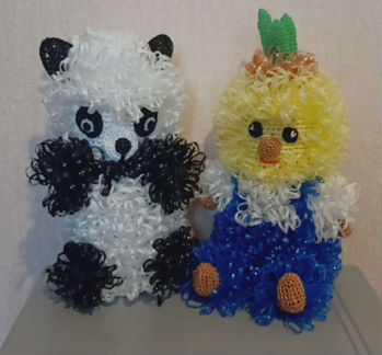 Мочалка ручной работы