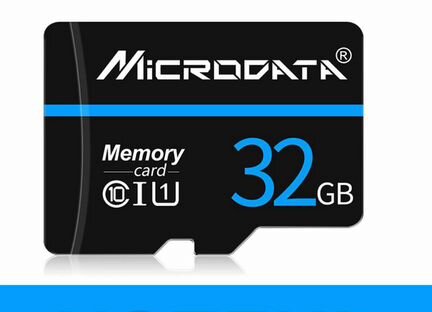 Карта памяти MicroSD 32Гб Новая с Адаптером
