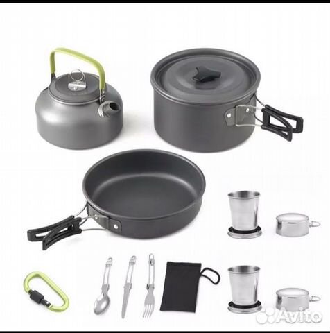 Набор туристической посуды походный