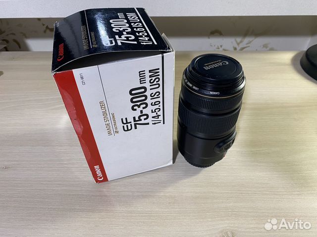 Новый объектив Canon EF 75-300mm f/4-5.6 IS USM