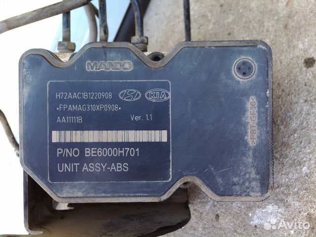 Хундай Солярис-блок ABS