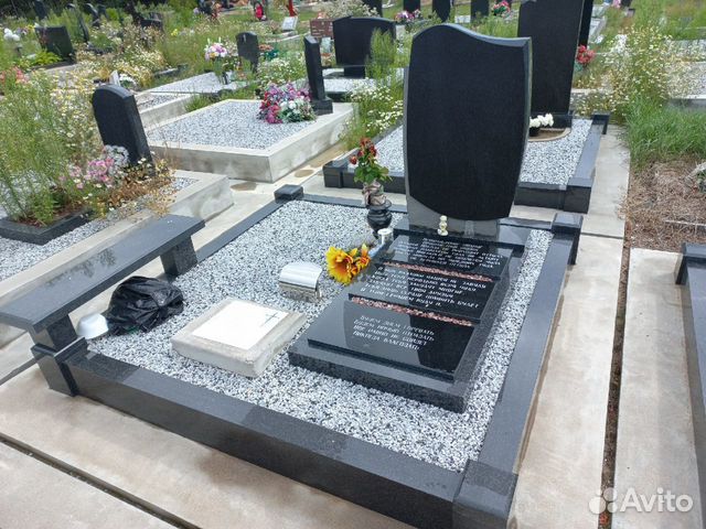 Установка памятника, памятник на могилу