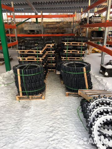 Комплект ходовой на Doosan Solar 340