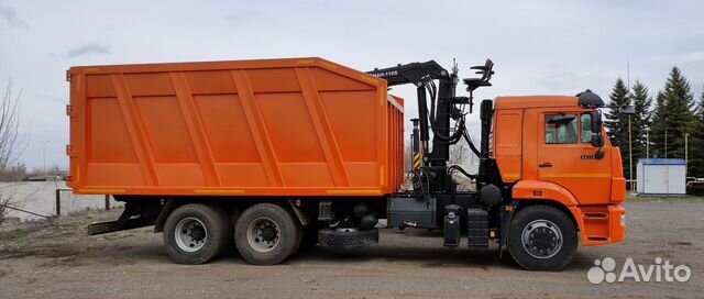 КАМАЗ 65115 с КМУ, 2024