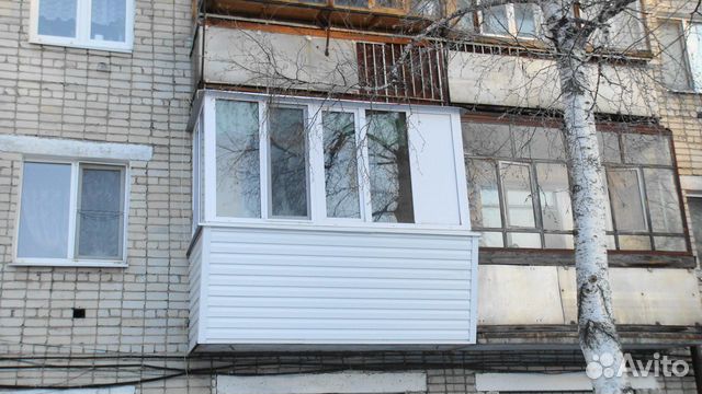 Обшивка, утепление, остекление балконов