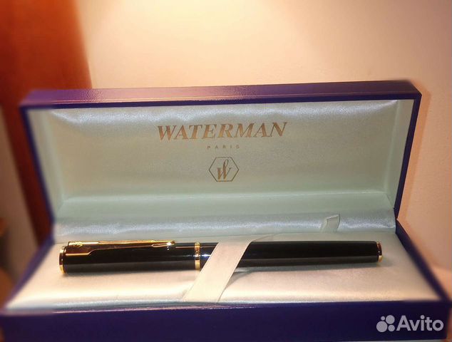 Перьевая ручка Waterman Апостроф Плейн Блэк