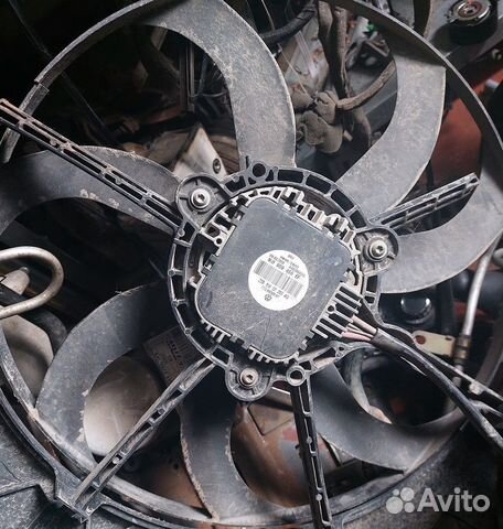 Вентилятор радиатора Шкода Октавия А 5